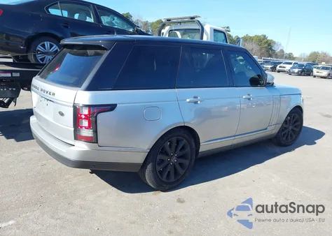 2017 Land Rover Range Rover 3.0L V6 Supercharged Hse из США, поврежденный, VIN SALGS2FV0HA336513